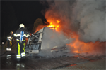 Prio 2 Brand Wegvervoer Caravan Jan Binneswei Oudwoude